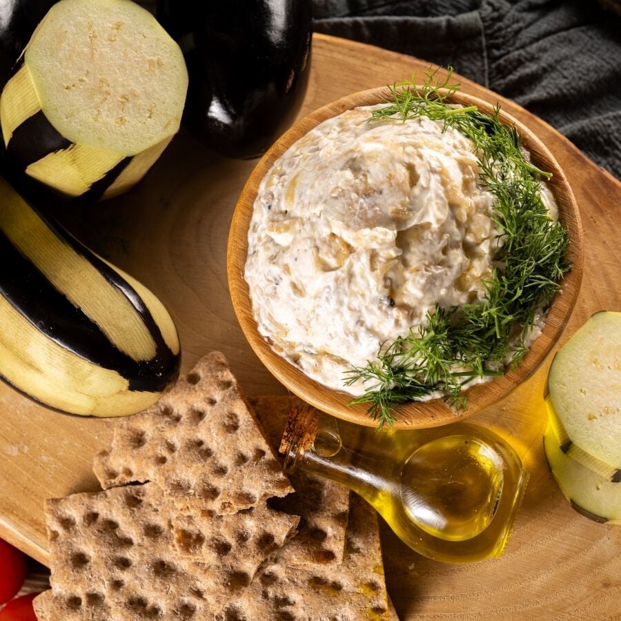 Yoğurtlu Patlıcan Ezme