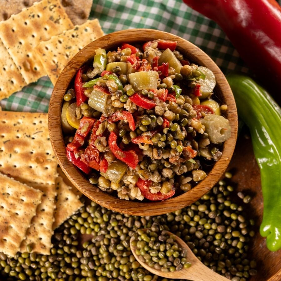 Maş Fasulyesi Salatası