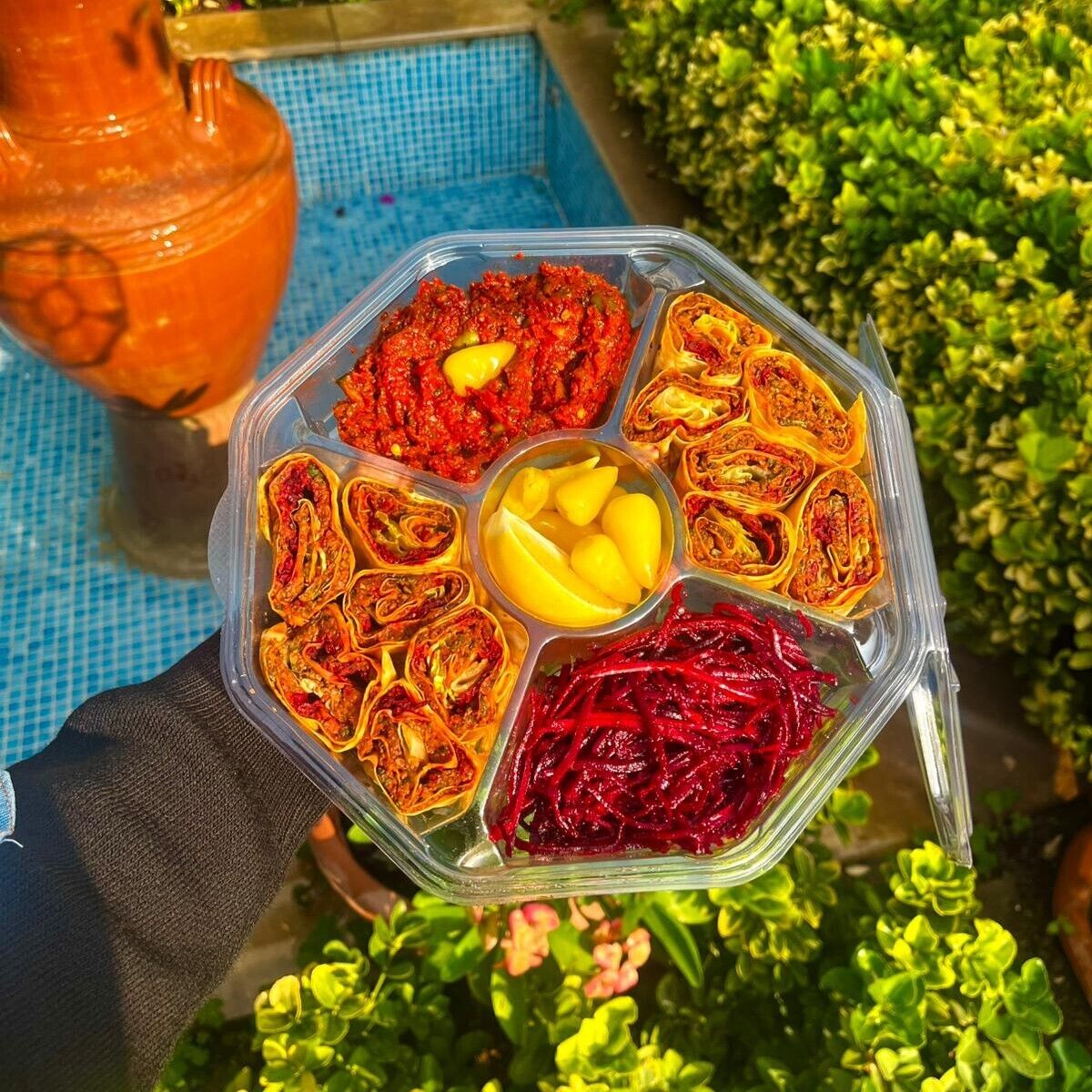 Tereci Sushi Çiğ Köfte Menüsü