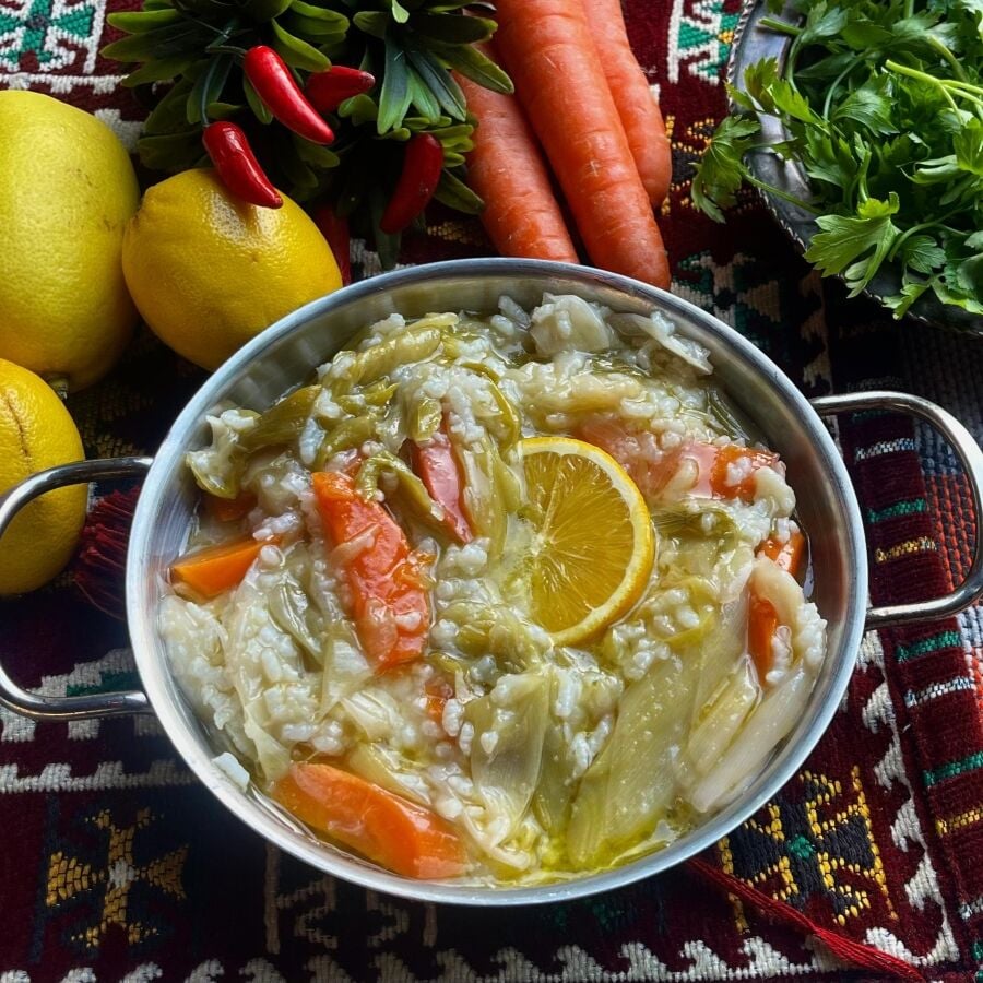 Zeytinyağlı Pırasa Yemeği