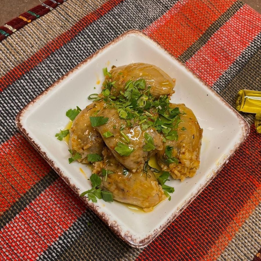 Zeytinyağlı Soğan Dolması