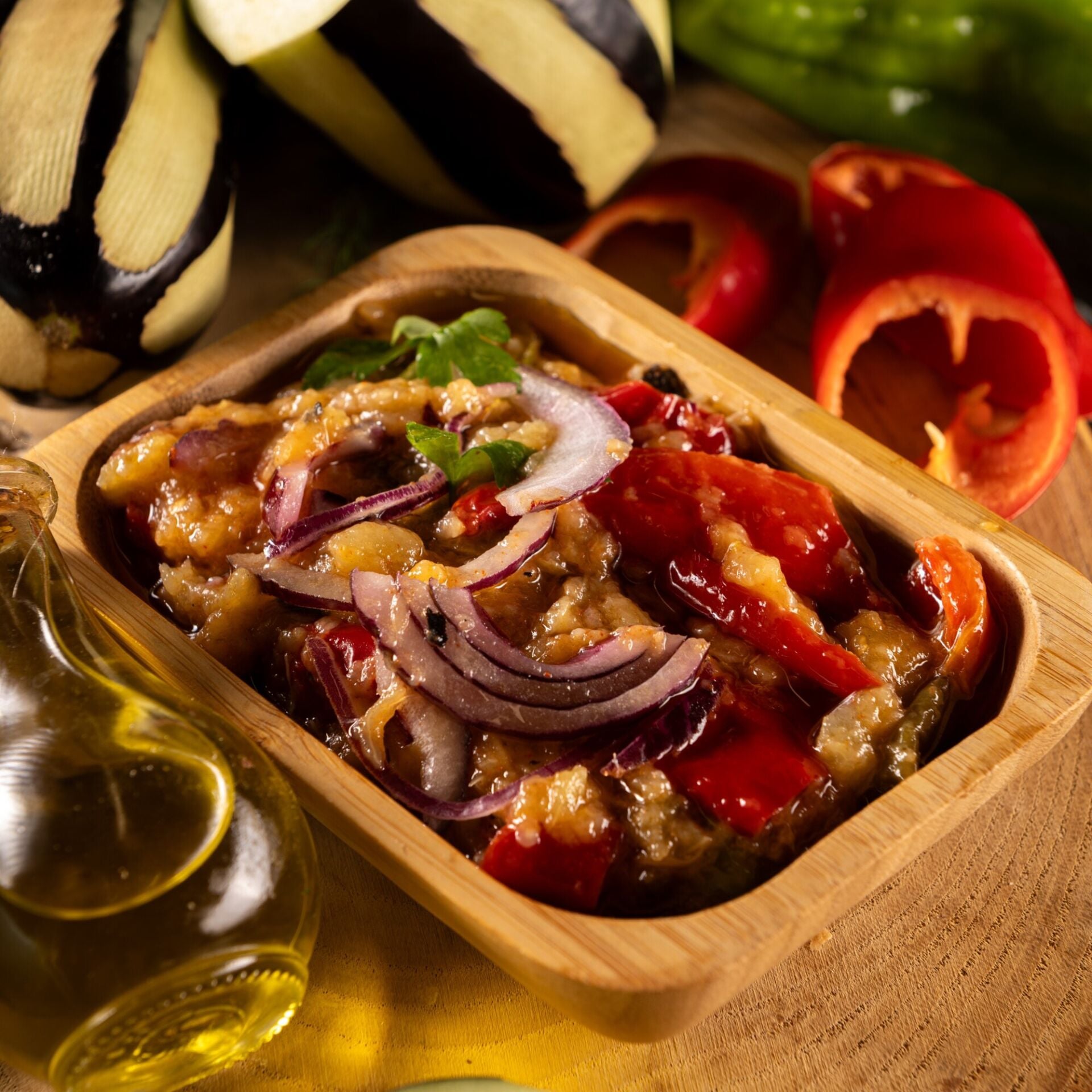 Közlenmiş Patlıcan Meze