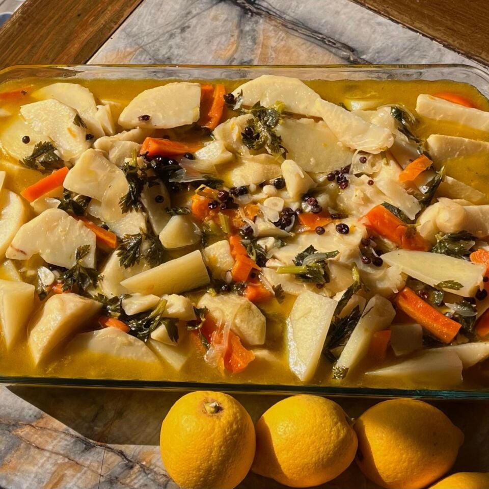 Zeytinyağlı Kereviz Yemeği